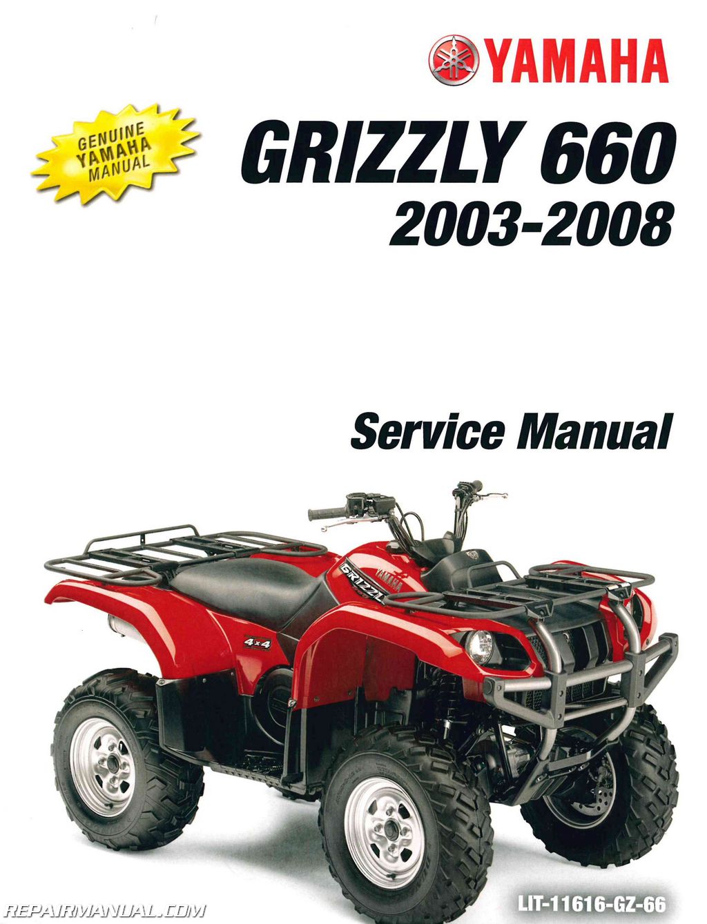Grizzly 660 Repair Manual Download